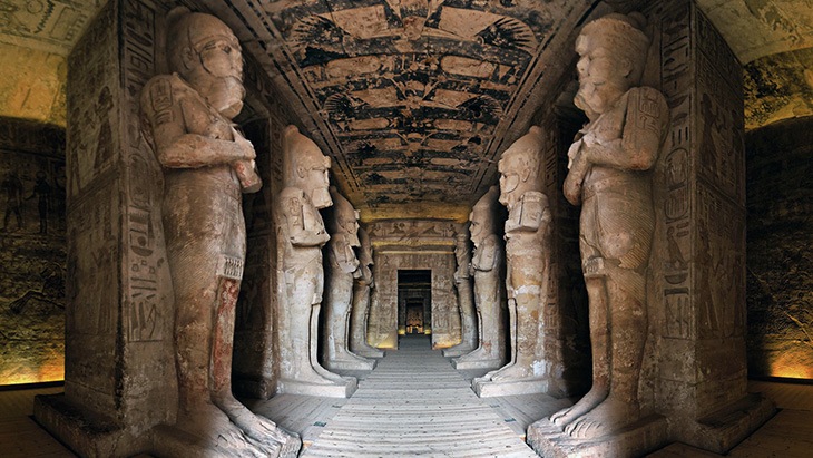 Vnitřní prostory Velkého chrámu